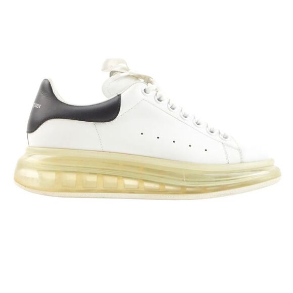 Alexander McQueen OVERSIZE LEATHER TRAINERS Size 37.5 - Picture 3 of 10